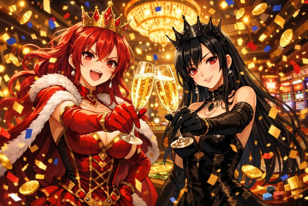 インターカジノ 勝利の祝賀